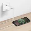 Kahe USB-pistikupesa adapter 65W, 2xUSB-C, valge