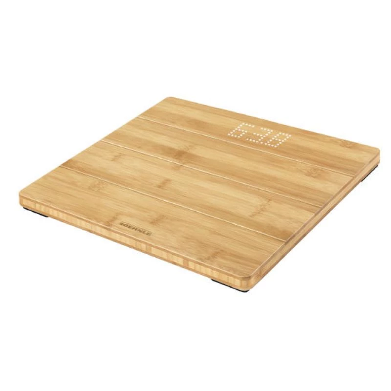 Soehnle Style Sense Bamboo Magic elektrooniline vannitoakaal ruudukujuline bambus (63880)