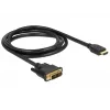 Video kaabliadapter DeLOCK 85583 1.5m DVI-D HDMI Type A Must