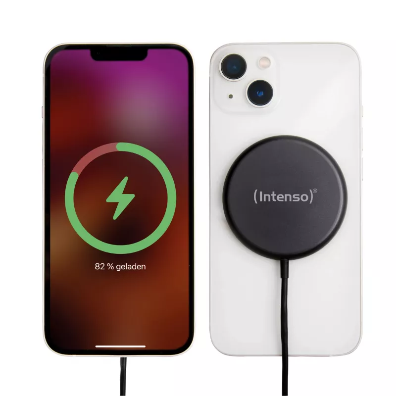 Intenso MB1 Smartphone Must USB juhtmevaba laadimine kiirlaadimine sisetingimustes