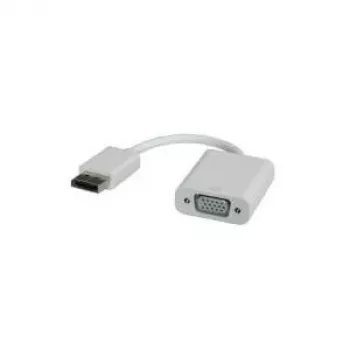 DisplayPort-VGA adapter, DP ST - VGA BU, VGA D-Sub , DisplayPort, isane, emane, valge