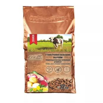 O'CANIS Premium veiseliha hirssi, kartulite ja punapeediga - kuiv koeratoit - 12kg