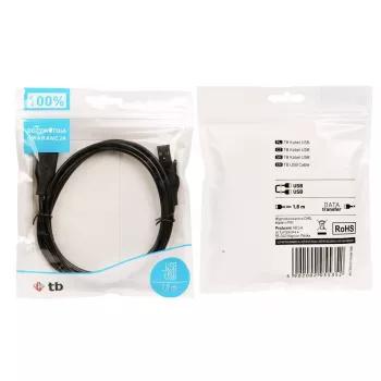 USB AM-AM kaabel 1.8 must