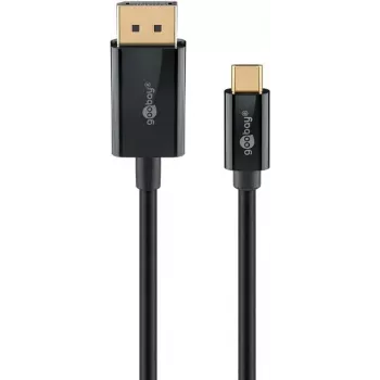 Goobay USB-C–DisplayPort-kaabel 4K 60 Hz 3 m must - -Pistik> (75706)
