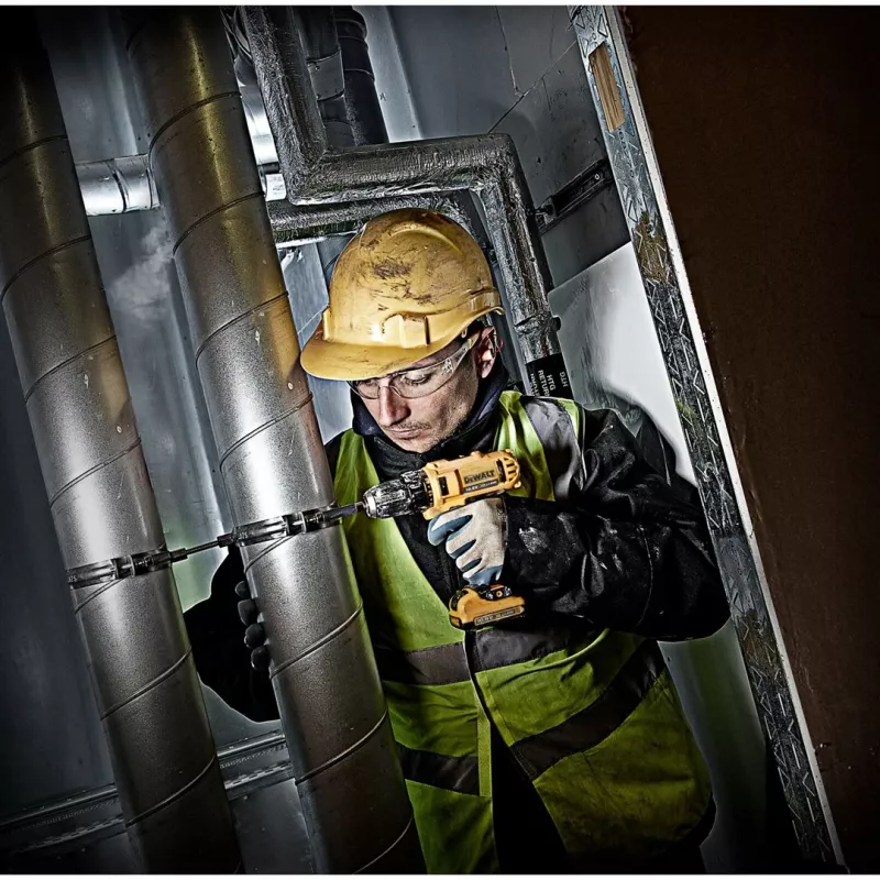 DeWALT DCD Keyless 10.8V juhtmeta puur-keeraja Li-Ion, Euro pistik