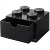LEGO lauasahtel 4, hoiukarp must, naastud