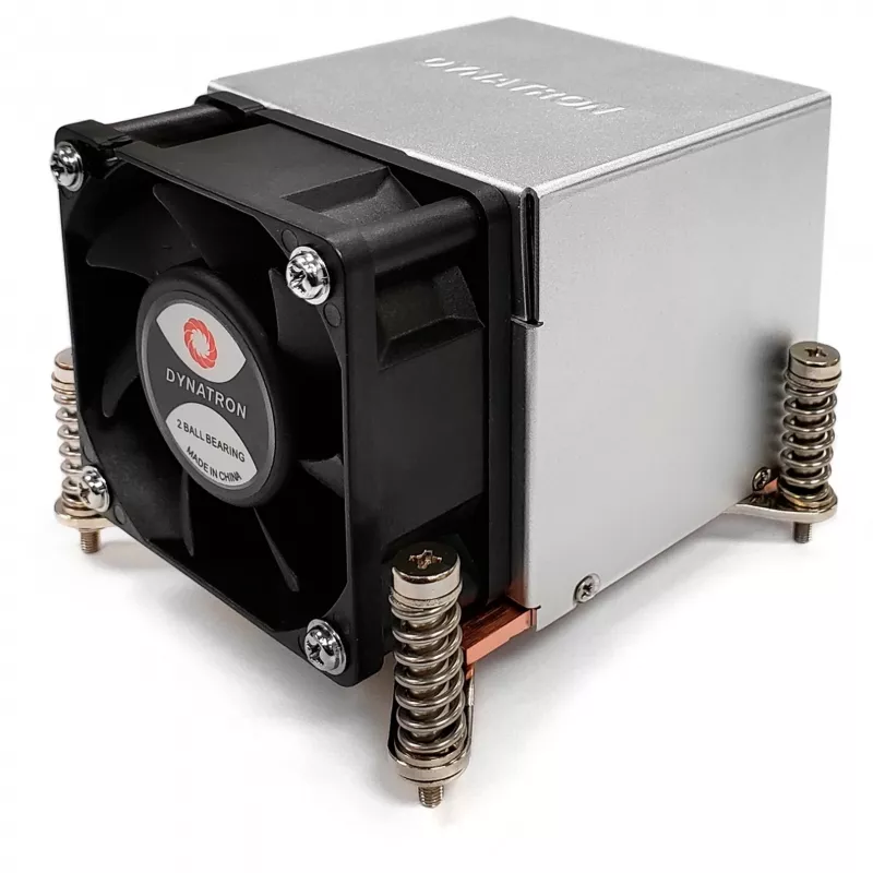 Inter-Tech K-650 protsessori jahuti 6 cm Alumiinium - Must (88885510)