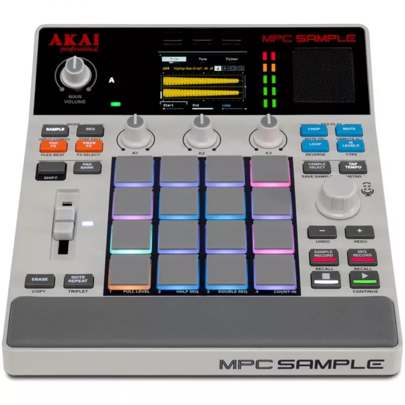 AKAI MPC SAMPLE - kaasaskantav sampler/groovebox