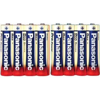 Panasonic Pro Power AAA 4+4 Alkali 1.5V mitte-laetav patarei (136005)