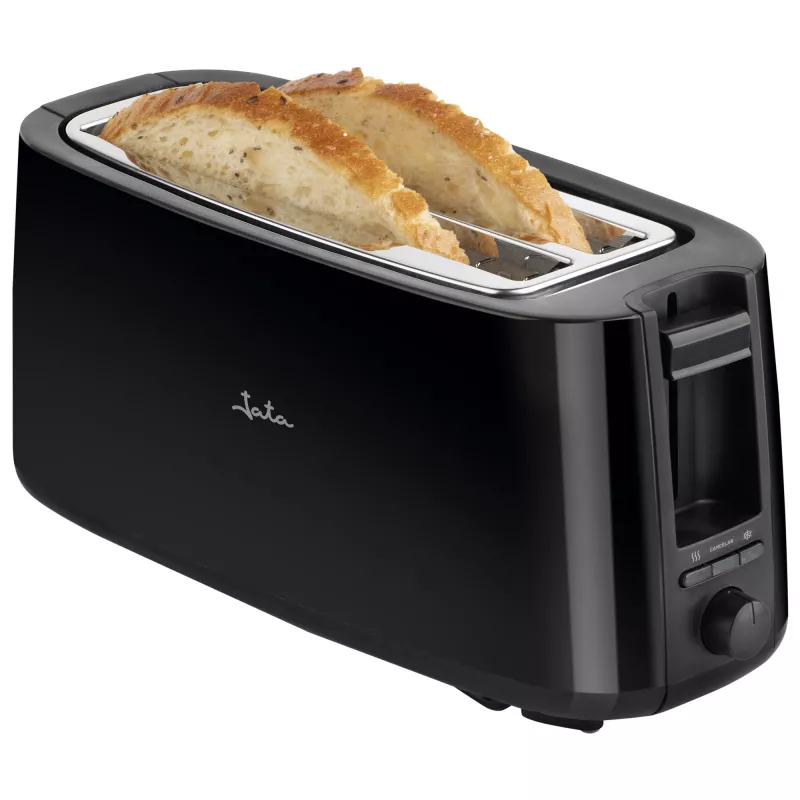 Röster Jata JETT1585 2-viiluline 1400 W Must nupp- ja pöördnupujuhtimine 230 V pesa laius 25 cm pesa sügavus 3 cm