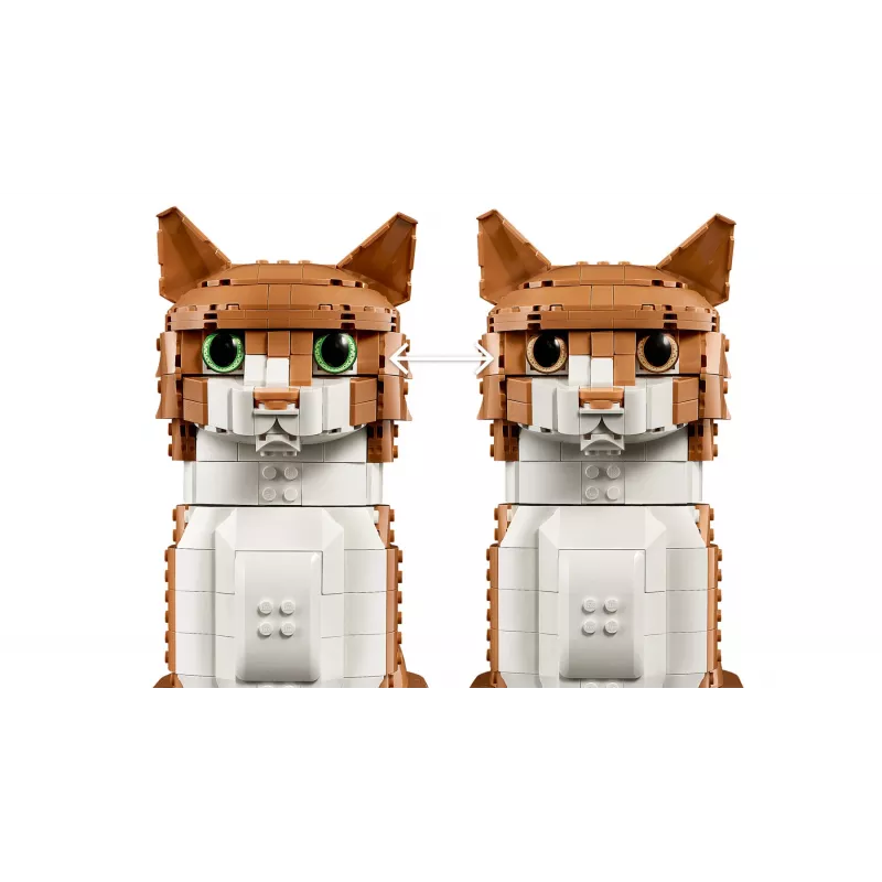 LEGO IDEAS 21376 oranž Cat