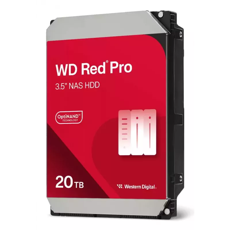Western Digital Red Pro WD202KFGX sisemine kõvaketas 20 TB 7200 RPM 512 MB 3,5-tolline Serial ATA III