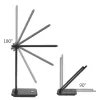 LED-lauaplamp MACLEAN MCE614B — hämardatav, kokkuklapitav reguleeritav õlavars, 9 W, 3000K/4500K/6500K, must