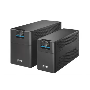 UPS Eaton 5E Gen2 700 Line-Interactive 0.7 kVA (360 W), 2 Type E pistikut, must, kompaktne