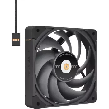 Thermaltake TOUGHFAN EX12 Pro Swappable Edition 120mm korpuse ventilaator 3-pakk must