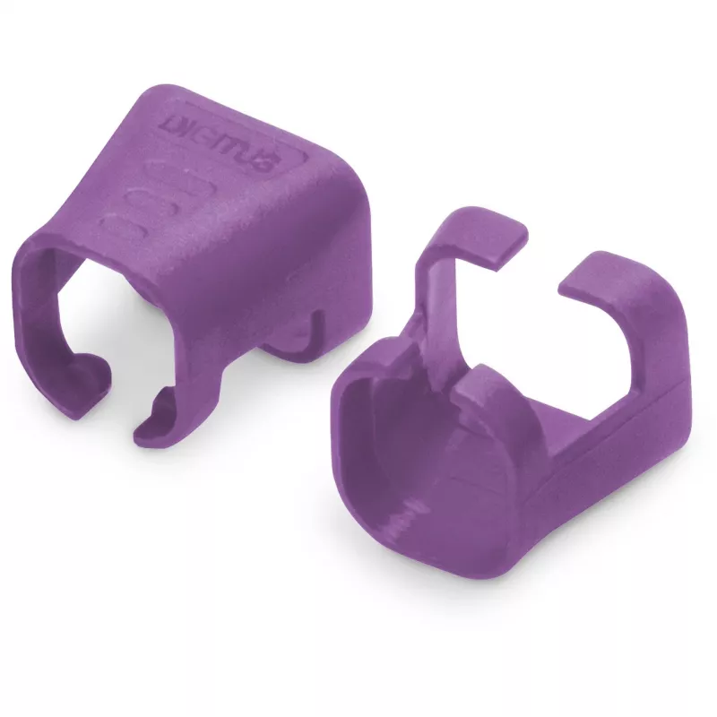 Värvikoodiklamber Digitus Värviklambrid sidesõlmede kaablile A-CC-VI PVC Violetne