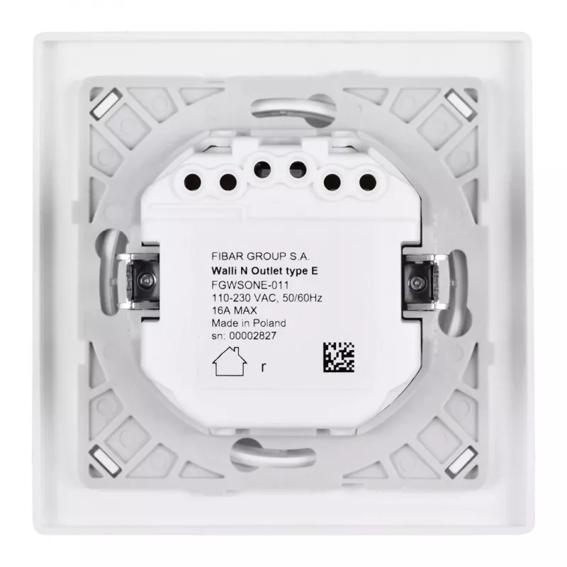 Fibaro pistikupesa Walli Outlet N Type E antratsiit FGWSONE-011-8