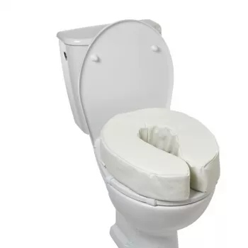 Pehme tõstetud WC-poti iste, 10 cm