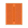 Breadboard DELOCK 18319, plastist prototüüpplaat, oranž, 36×46×10 mm