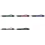 Pastapliiats Faber-Castell 140789 — sinine tint, kolmnurkne must/hall korpus, 1 tk