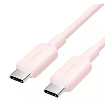 USB-C–USB-C-kaabel Vention TRCPF — 1 m, roosa