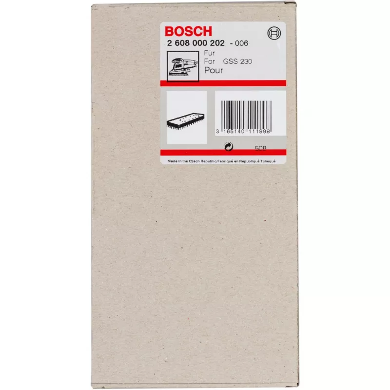 Bosch 2 608 000 202 lihvija lisatarvik 1 tk