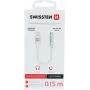 SWISSTEN Lightning 3,5 mm heliadapter SW-LIGHT-3.5MM-W, 15 cm kaabel
