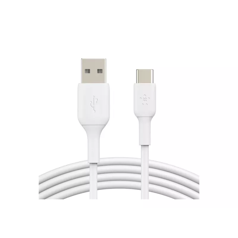 USB-kaabel Belkin CAB001BT2MWH 2m USB A to USB C valge
