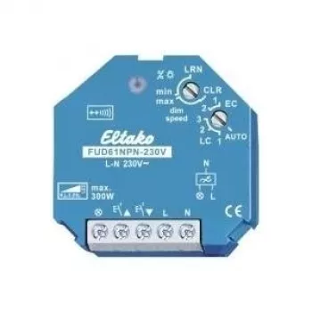 Dimmeri lüliti Eltako FUD61NPN-230V 30100835 230V – universaalne süvistatav dimmeri moodul