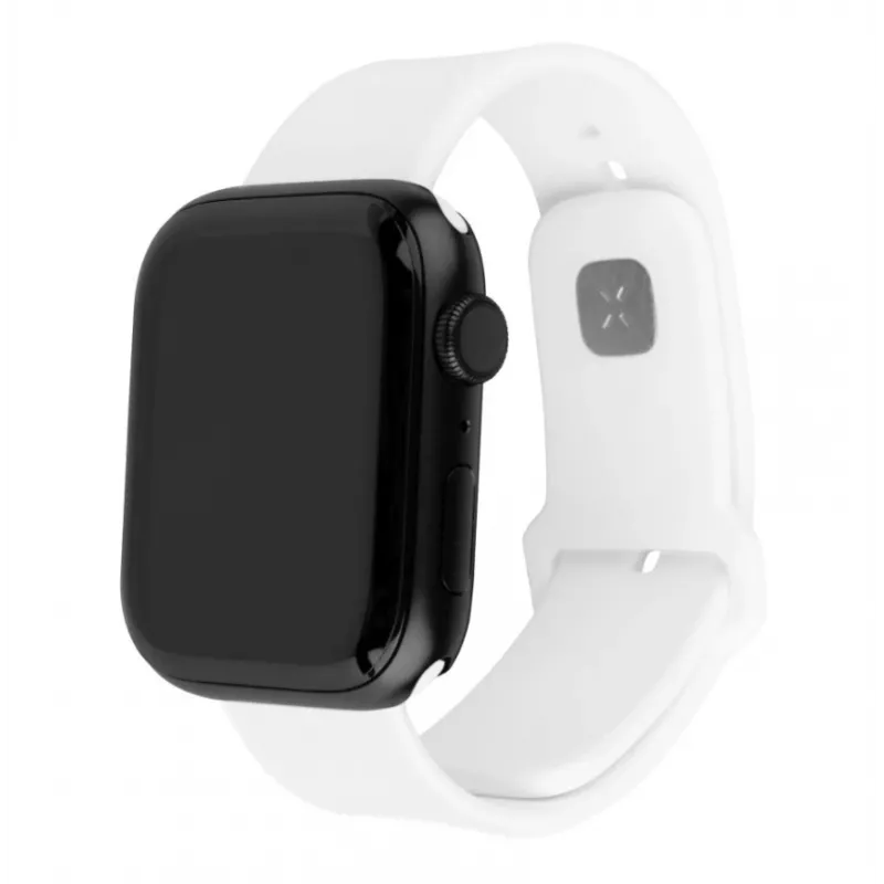 Kellarihm FIXED Sporty Strap Set FIXSST2-1029‑WH Apple Watch Ultra 49mm valge silikoon