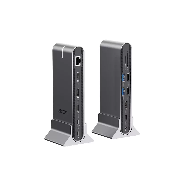 Acer Type-C universaalne dokkimisjaam 15in1 (USB-C, 15 porti), dokkimisjaam + USB-hub