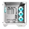 Darkflash DY470 arvutikorpus (valge) + 4 ventilaatorit