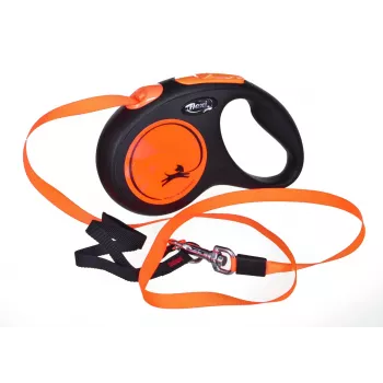 FLEXI uus Neon S - sissetõmmatav jalutusrihm - 5 m