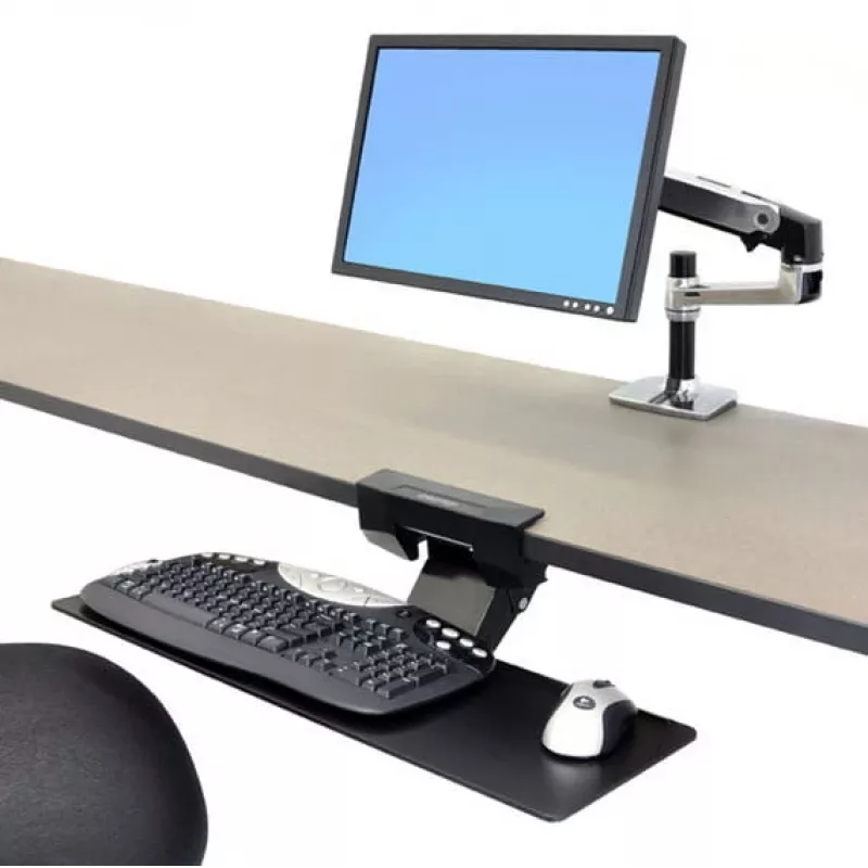 Lauaalune klaviatuurihoidik Ergotron Neo-Flex 97-582-009 Must