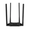 Mercusys MR30G traadita ruuter Gigabit Ethernet kaheriba (2,4 GHz / 5 GHz) Must