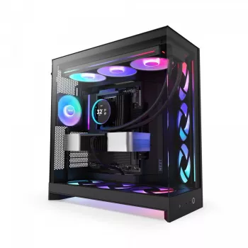 PC-korpus NZXT H9 Flow RGB Midi Tower Must
