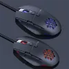 Lumi Legend WM03G-16 juhtmega hiir, USB Type-A, optiline, 7200 DPI, must