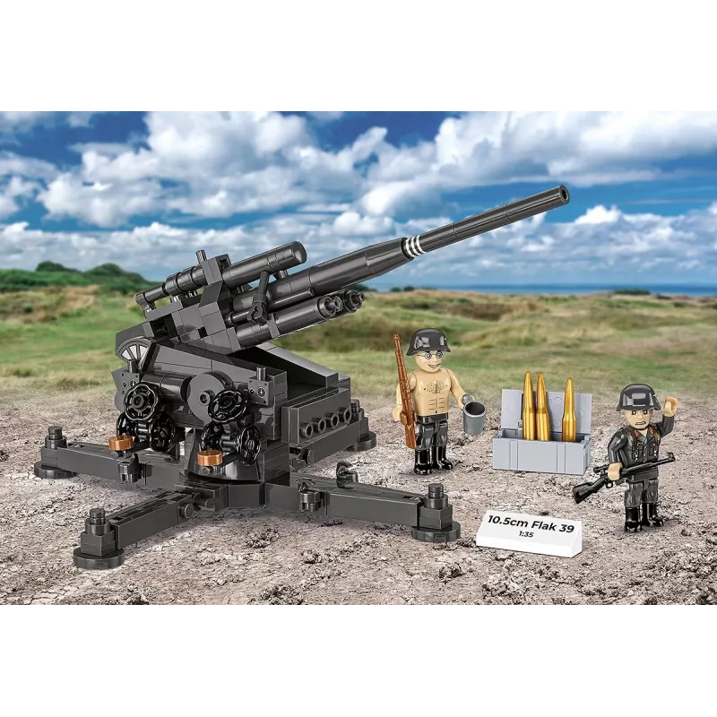 Ehituskomplekt Cobi Blocks 10,5 cm Flak 39 — 339 tk