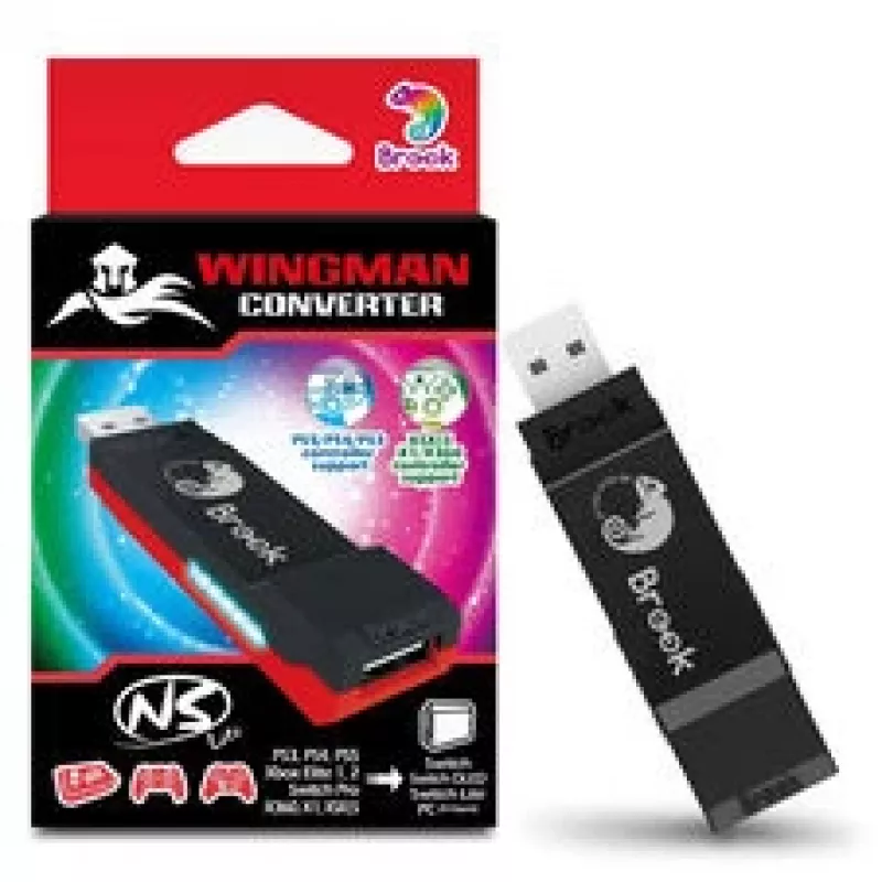 USB-kontrolleri adapter Nintendo Switchile, StarTech Brook Gaming Wingman (FM00011766)