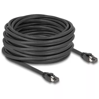 DeLOCK RJ45 Cat.8.1 võrgukaabel 15m must
