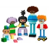 Ehitusmänguasi LEGO DUPLO 10423 ehitatavate inimeste komplekt, 71 tk, vanusele 3+, figuurid 260 mm kõrgusega
