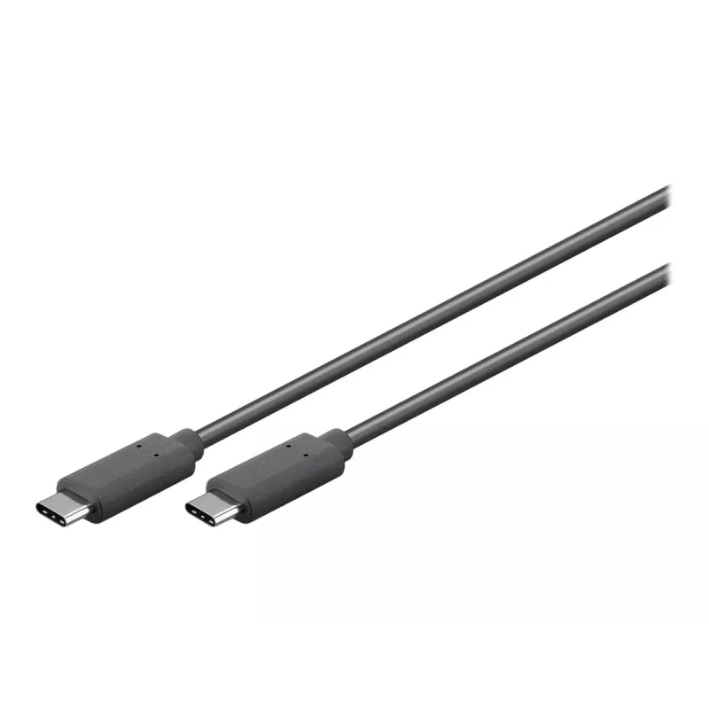 Goobay USB-C™ 3.1 põlvkonna 1 kaabel, must, 3 m - USB-C™-pistik > USB-C™-pistik (66509)