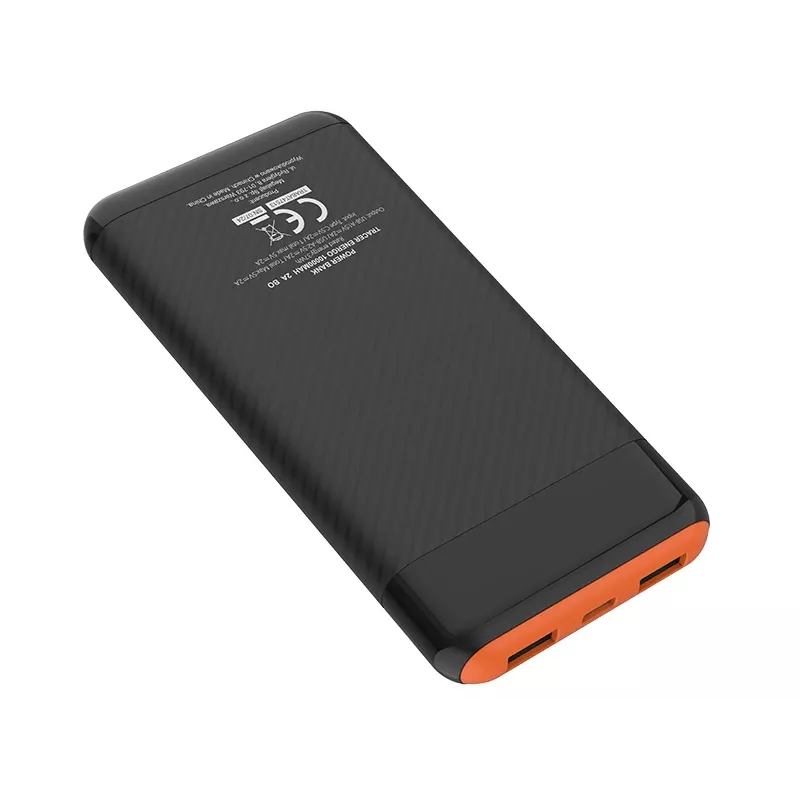 PowerBank EnerGo 10000mAh musta-oranž