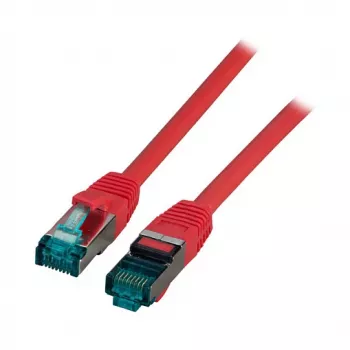 EFB-Elektronik RJ45 paigakaabel Cat.6A S/FTP LSZH punane 0,15m Tootja: EFB Elektronik (MK6001.0,15R)