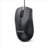 DICOTA - Hiir - parema- ja vasakukäeline - Laser - 3 nuppu - Juhtmega - USB - Must (D32011)