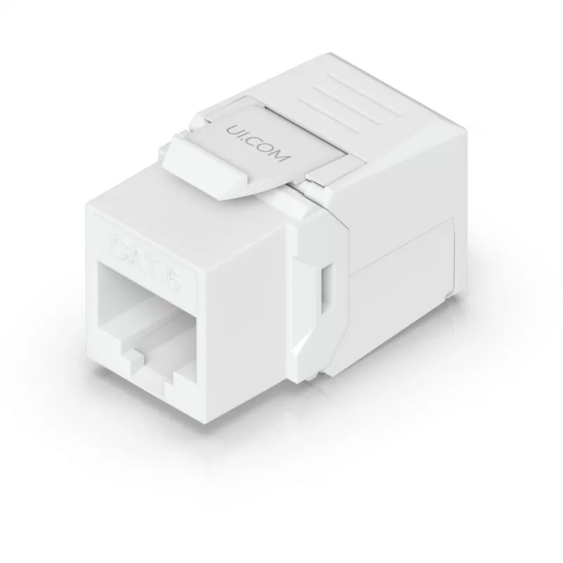 UBIQUITI CAT6 Keystone Jack, 12-pakk. Tööriistavaba keystone CAT6 Ethernet-pistiku lõpetamiseks ilma pressimis- või lööktööriistata