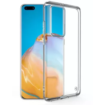 Kaitsev silikoonümbris Tellur Huawei P40 Pro jaoks, läbipaistev