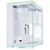 Lian Li O11 Dynamic EVO RGB PC-Enclosure Bundle + HydroShift II LCD-S 360TL AiO- Valge