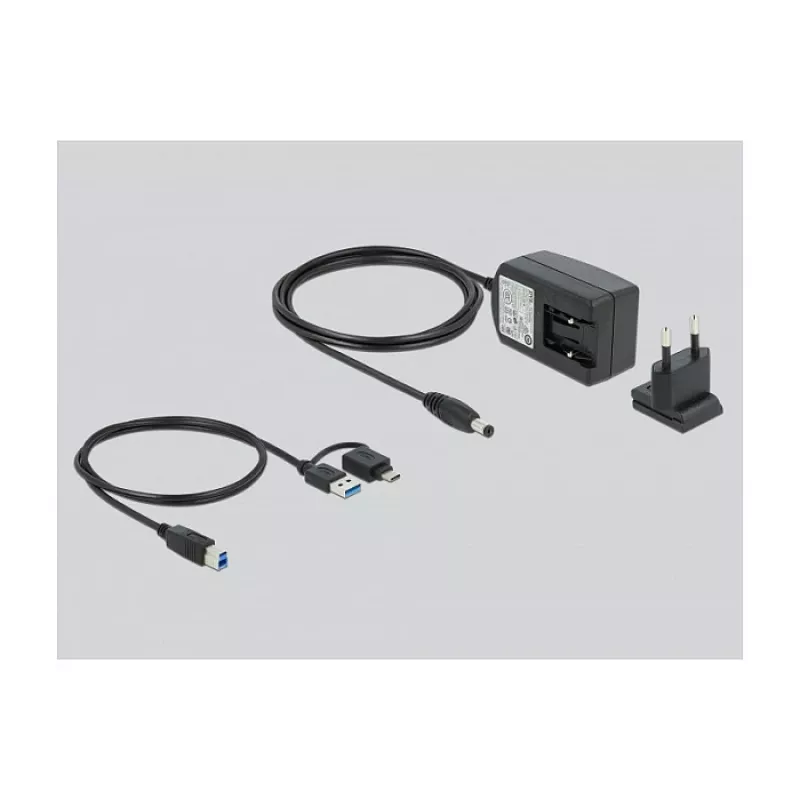 USB-dokkimisjaam DeLOCK 87771 Dual HDMI Full-HD USB 3.2 LAN Audio