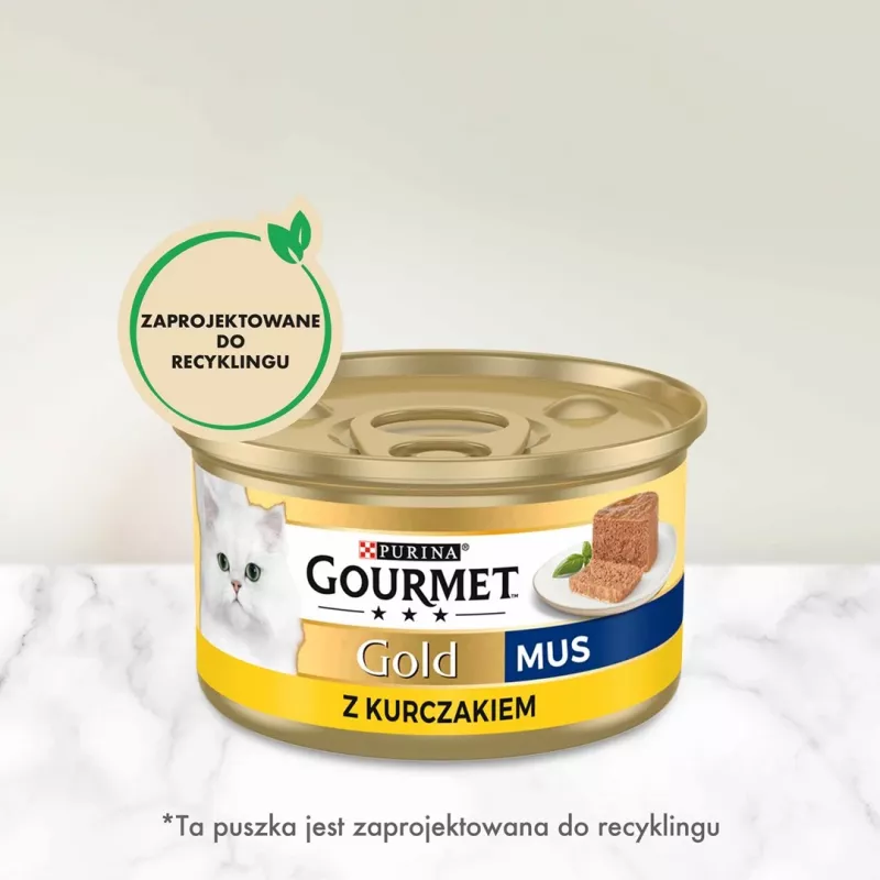 Purina Nestle Gourmet Gold - lõhe ja kana - märg kassitoit - 85 g